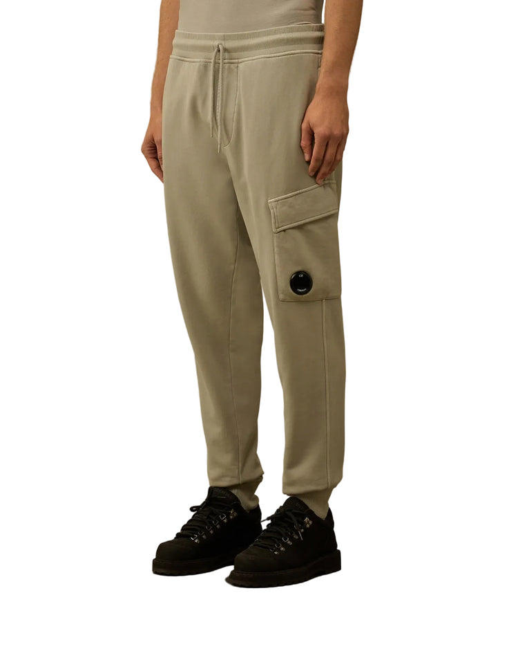 Resist Dyed Diagonal Fleece Lens Sweatpants