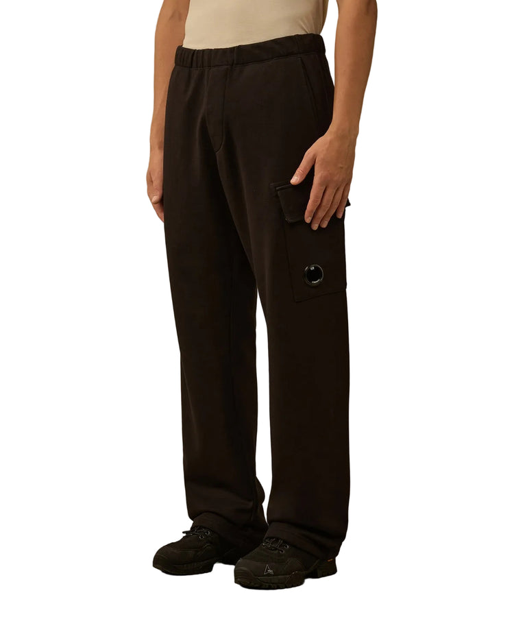 Diagonal Raised Fleece Lens Sweatpants