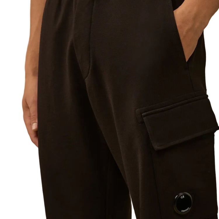 Diagonal Raised Fleece Lens Sweatpants