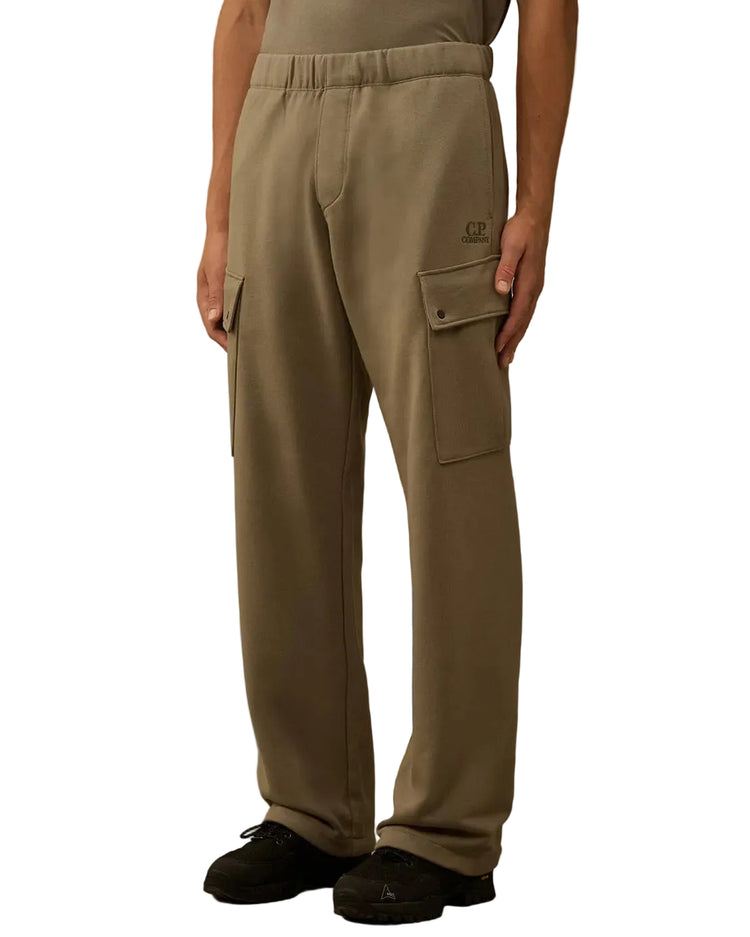 Diagonal Raised Fleece Logo Sweat Cargos