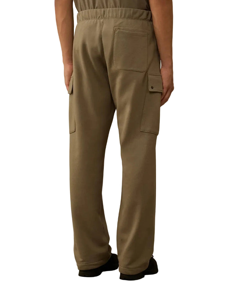 Diagonal Raised Fleece Logo Sweat Cargos