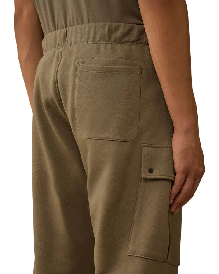 Diagonal Raised Fleece Logo Sweat Cargos