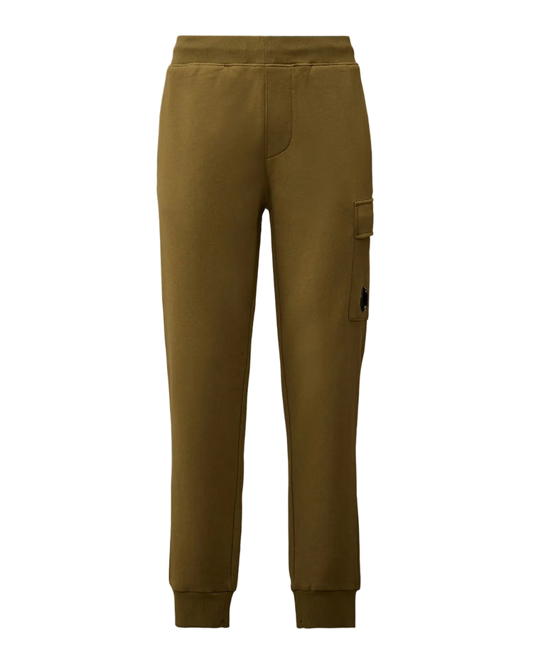 Diagonal Raised Fleece Lens Sweatpants