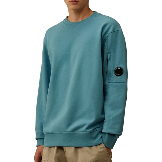 Diagonal Raised Fleece Lens Sweatshirt - Casual Basement