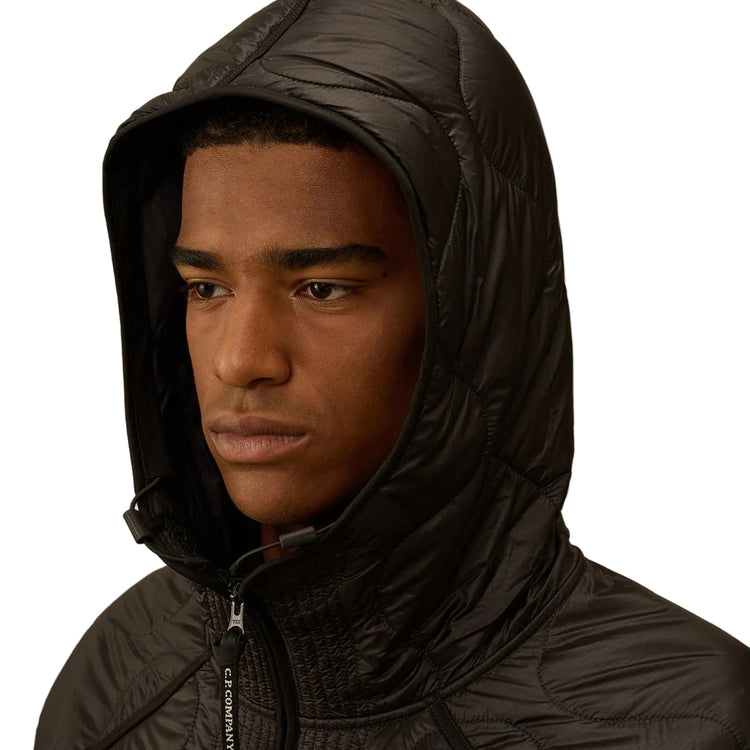 Quilted Liner Hooded Lens Jacket