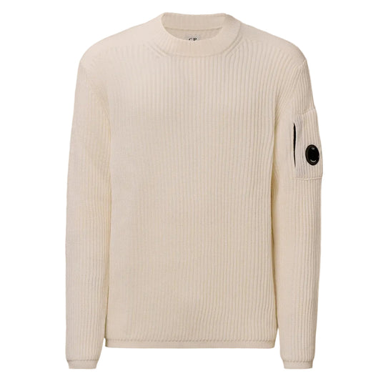 Re-Wool Full Rib Crewneck Lens Knit