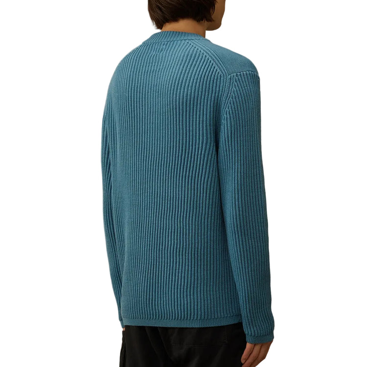 Re-Wool Full Rib Crewneck Lens Knit - Casual Basement