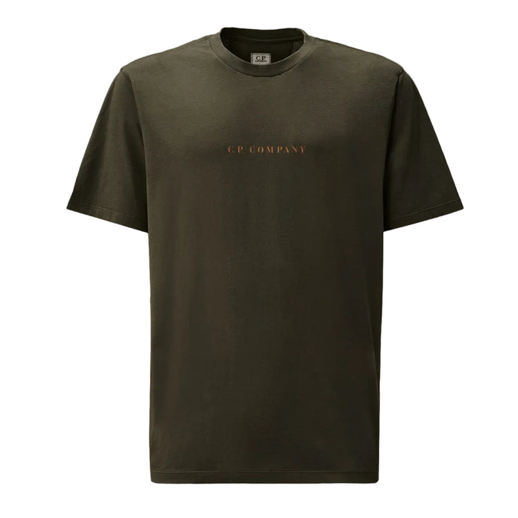 Front & Back Logo Jersey T-Shirt - Casual Basement