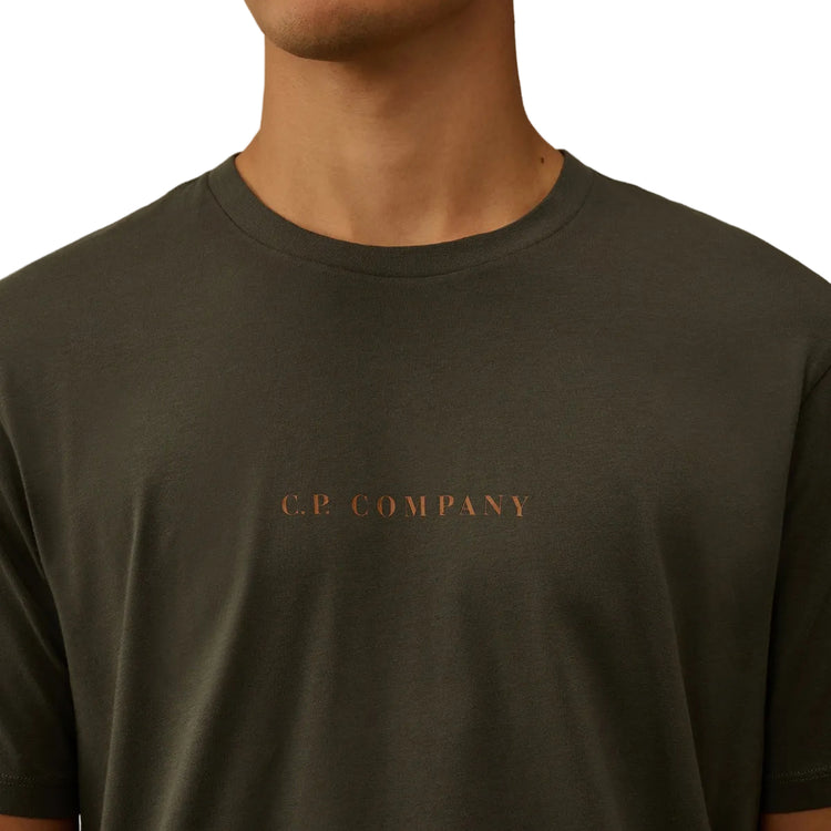 Front & Back Logo Jersey T-Shirt - Casual Basement