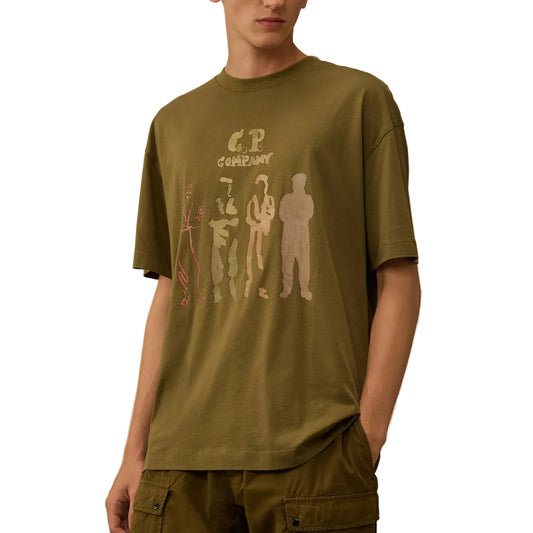 Graphic Logo Jersey T-Shirt - Casual Basement