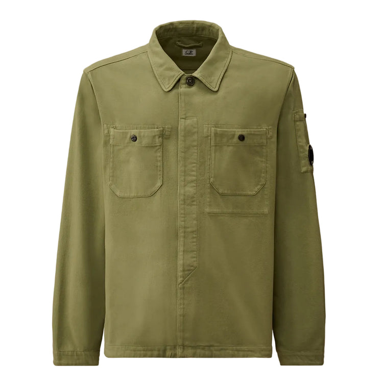 Armoured Stretch Satin Lens Overshirt - Casual Basement