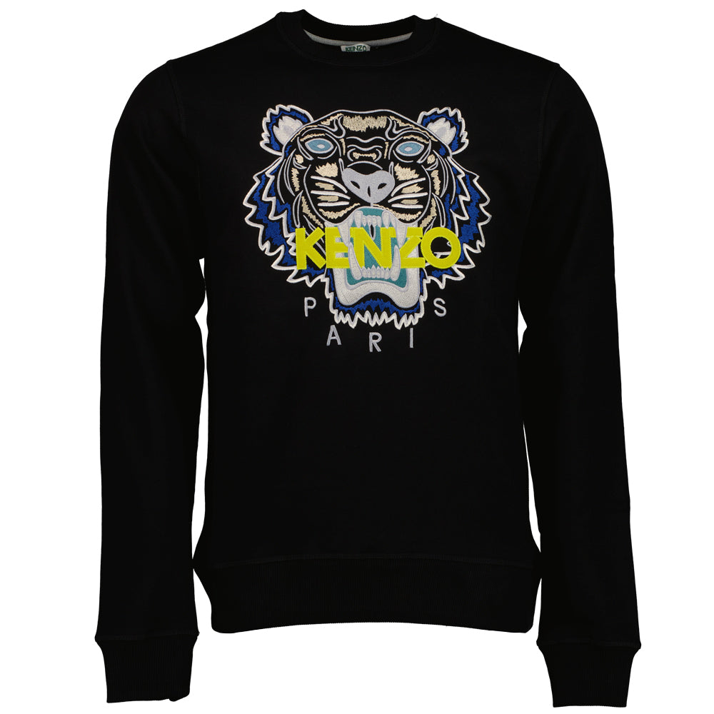Kenzo | Classic Tiger Sweatshirt - Black/Yellow