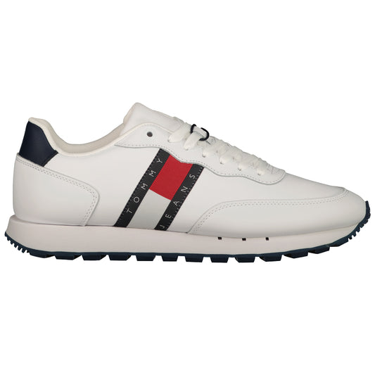 Essential Leather Cleat Running Trainers - Casual Basement