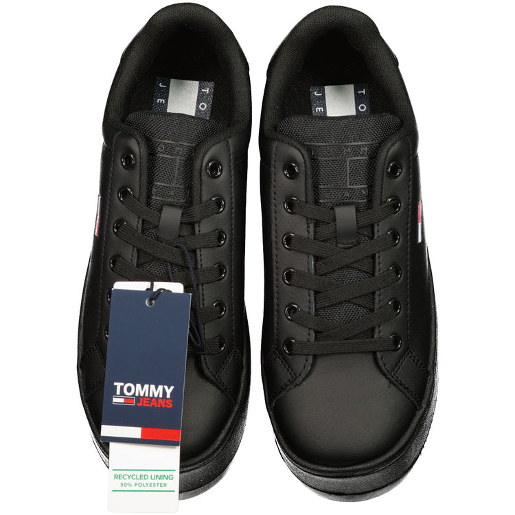 Essential Leather Flatform Trainers - Casual Basement