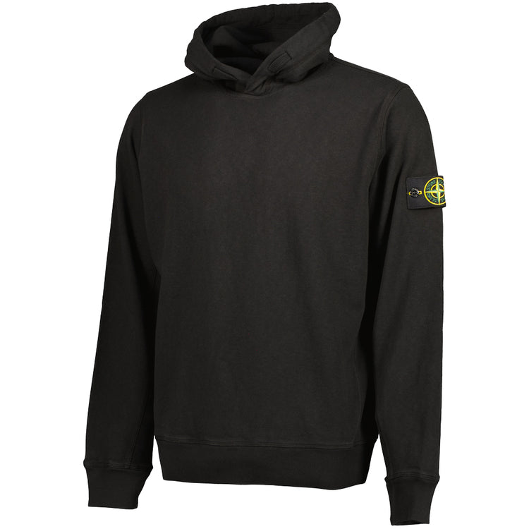Malfile Fleece 'Old' Effect Hoodie - Casual Basement