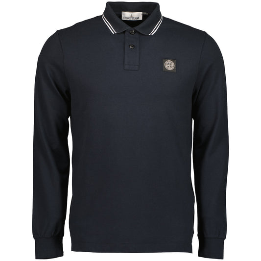 Long Sleeve Slim Fit Polo - Casual Basement