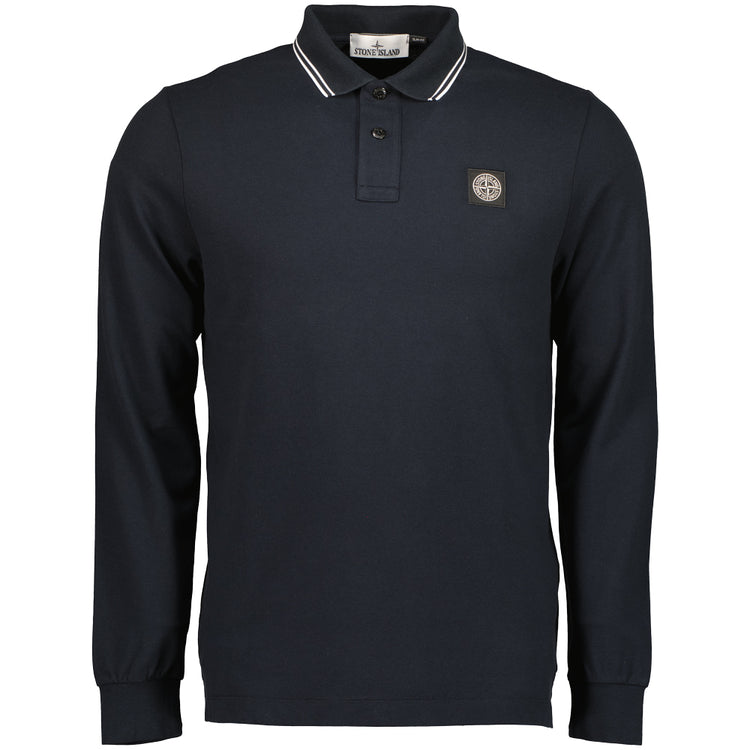 Long Sleeve Slim Fit Polo