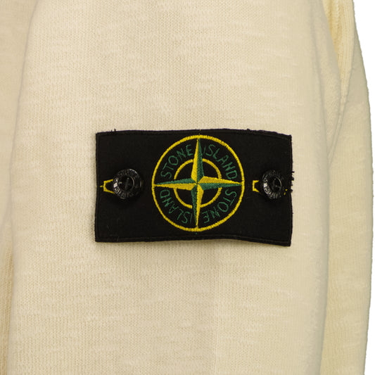 Vanisé Brushed Heavy Cotton Jersey Polo Sweatshirt - Casual Basement