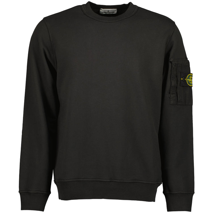 Cotton Fleece Pocket Sweatshirt