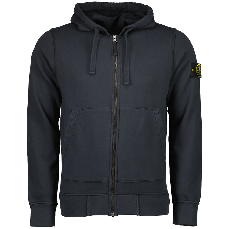 Zip-Up Hooded Fleece Sweatshirt