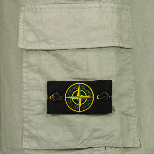 Nylon Panama Cargo Bermudas