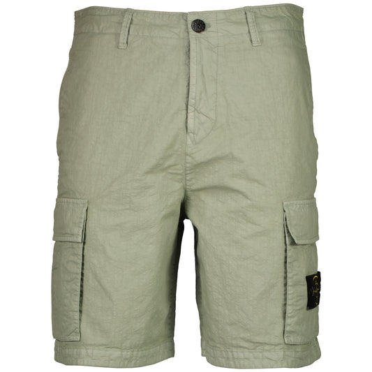 Nylon Panama Cargo Bermudas