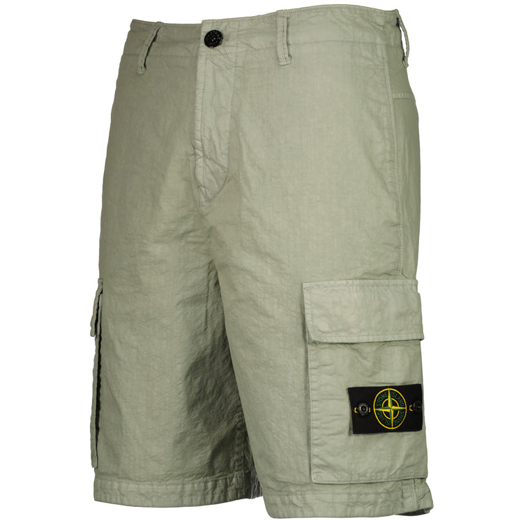 Nylon Panama Cargo Bermudas