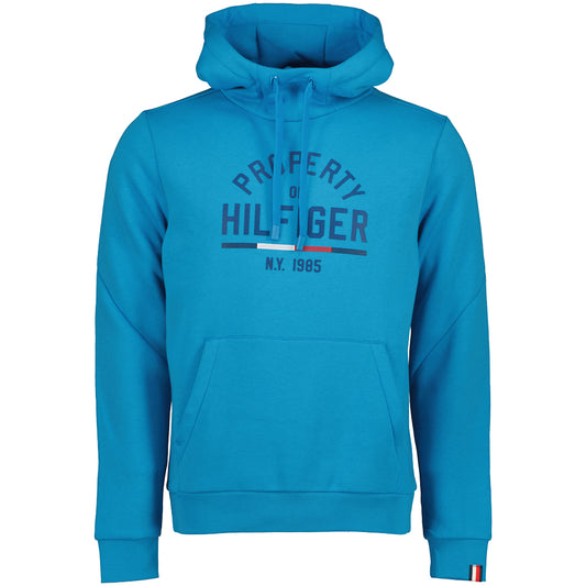 Logo Print Hooded Sweatshirt - Casual Basement