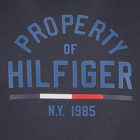Logo Print Hooded Sweatshirt - Casual Basement