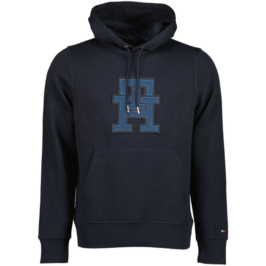 Monogram Appliqué Hoodie - Casual Basement