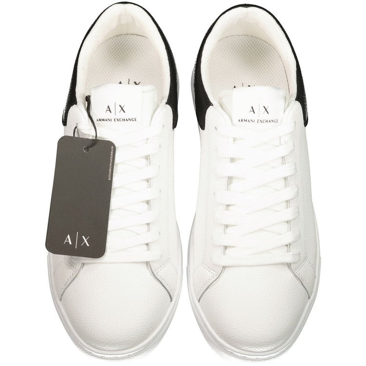 Action Leather & Scuba Fabric Sneakers - Casual Basement