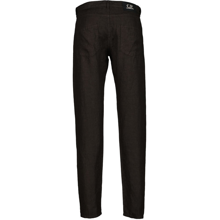 C.P. Company Five Pocket Linen Trousers - Casual Basement