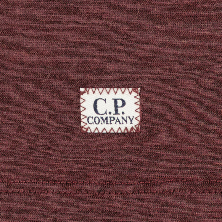 C.P. Long Sleeve Wool Button Up T-Shirt - Casual Basement