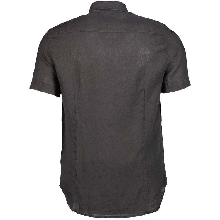 C.P. Short Sleeve Linen Shirt - Casual Basement