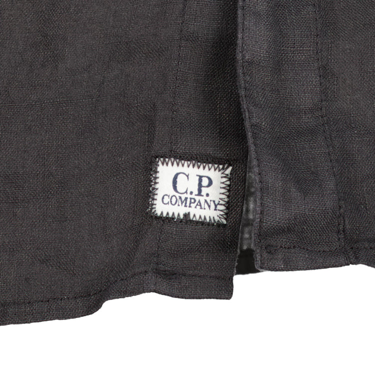 C.P. Short Sleeve Linen Shirt - Casual Basement