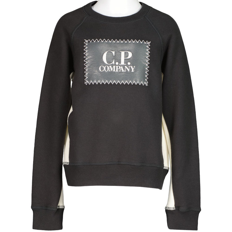 C.P. Junior Patch Logo Sweatshirt - Casual Basement