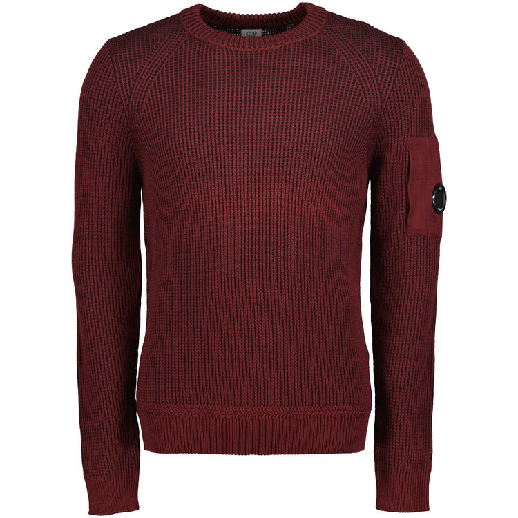 C.P. Crew Neck Lens Heavy Knit - Casual Basement
