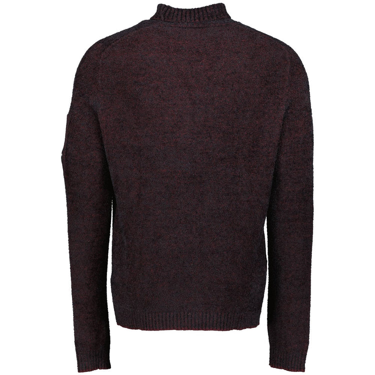 C.P. Henley Neck Lens Fleece Knit - Casual Basement