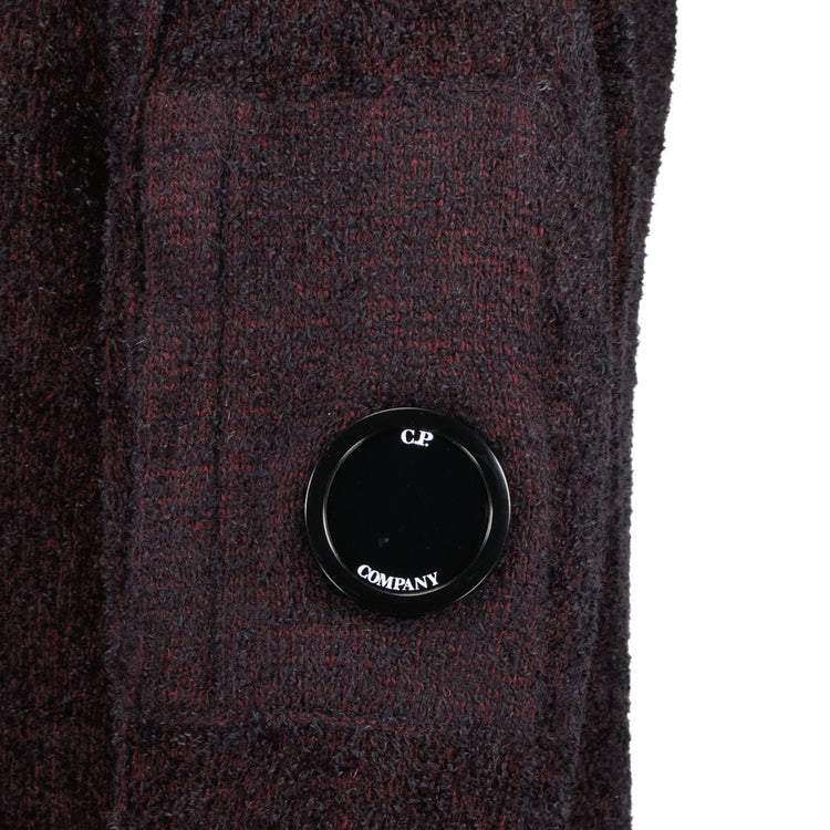 C.P. Henley Neck Lens Fleece Knit - Casual Basement