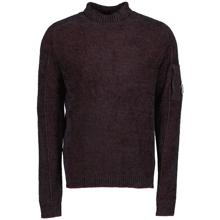 C.P. Henley Neck Lens Fleece Knit - Casual Basement