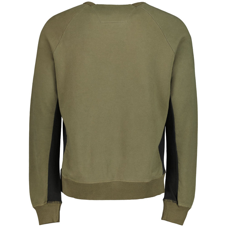 C.P. Patch Logo Crewneck Sweatshirt - Casual Basement