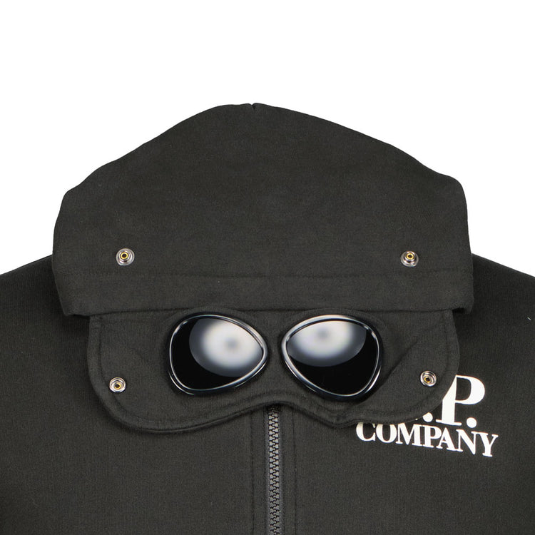 C.P. Junior Goggle Hooded Zip Sweat - Casual Basement