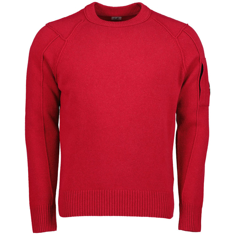 C.P. Lambswool Crewneck Lens Knit - Casual Basement