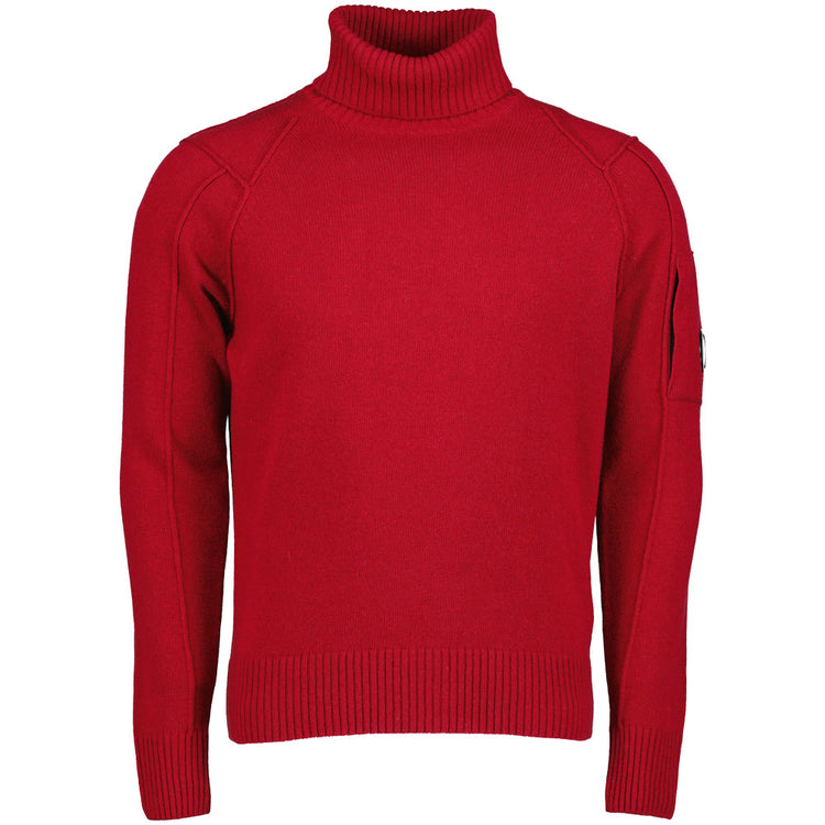 C.P. Lambswool Turtle Neck Lens Knit - Casual Basement