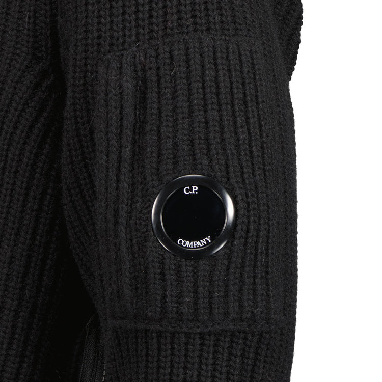 C.P. Crewneck Lens Cable Knit - Casual Basement