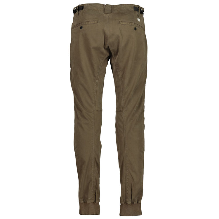 Slim Fit Satin Trousers - Casual Basement