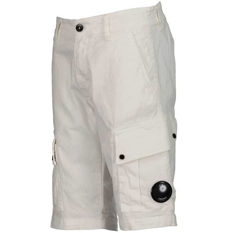 C.P. Junior Gabardine Lens Cargo Shorts - Casual Basement