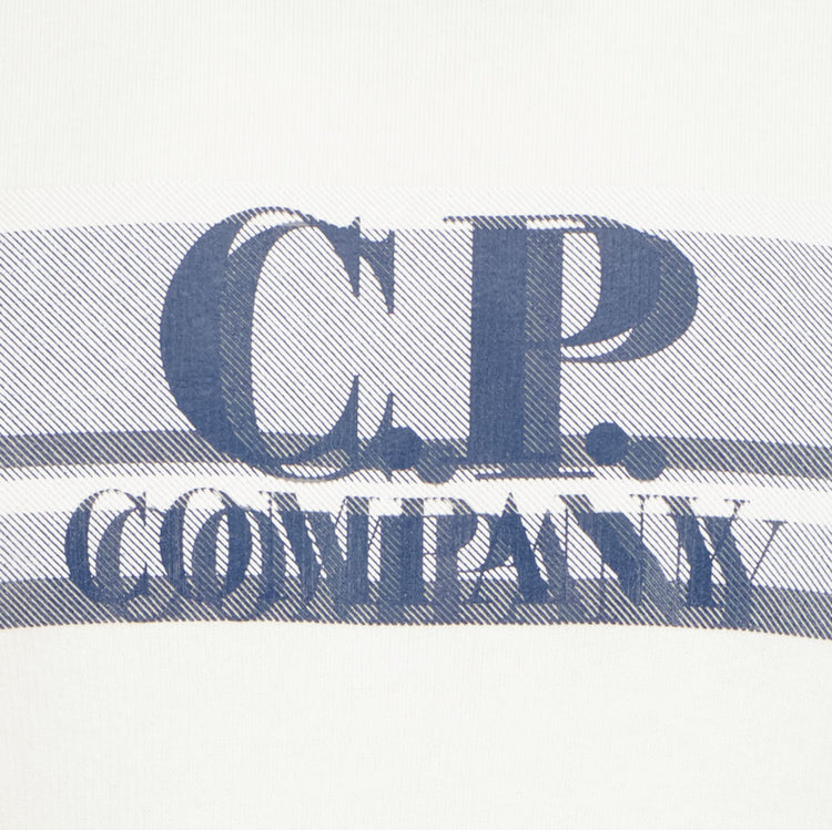 C.P. Company Junior Textured Logo Sweatshirt - Casual Basement