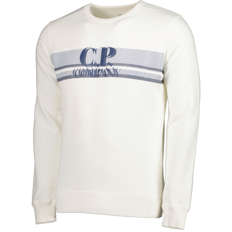 C.P. Company Junior Textured Logo Sweatshirt - Casual Basement