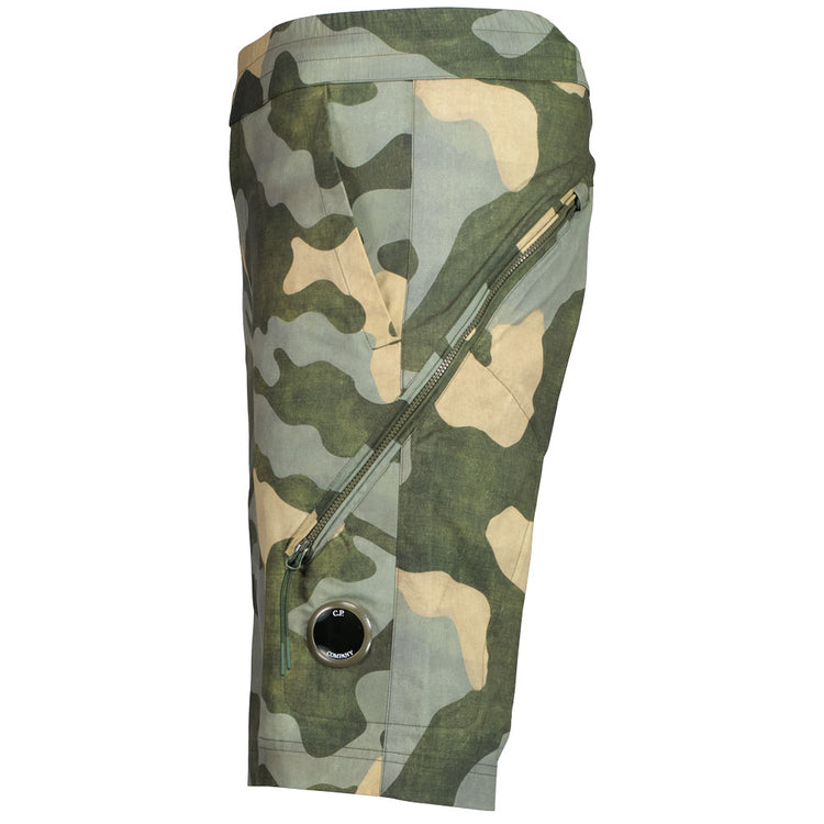 C.P. Company Pro-Tek Camo Lens Bermuda Shorts - Casual Basement